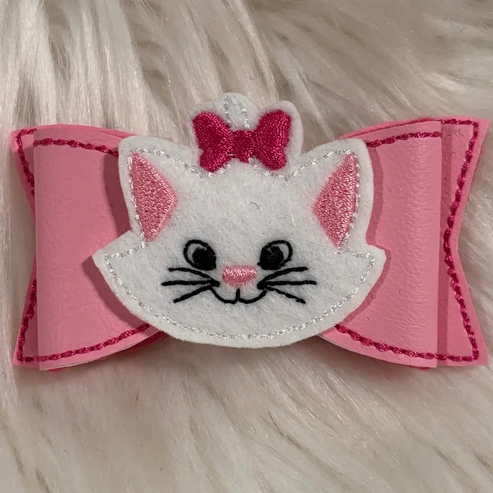 Marie Cat Character Hair Clip